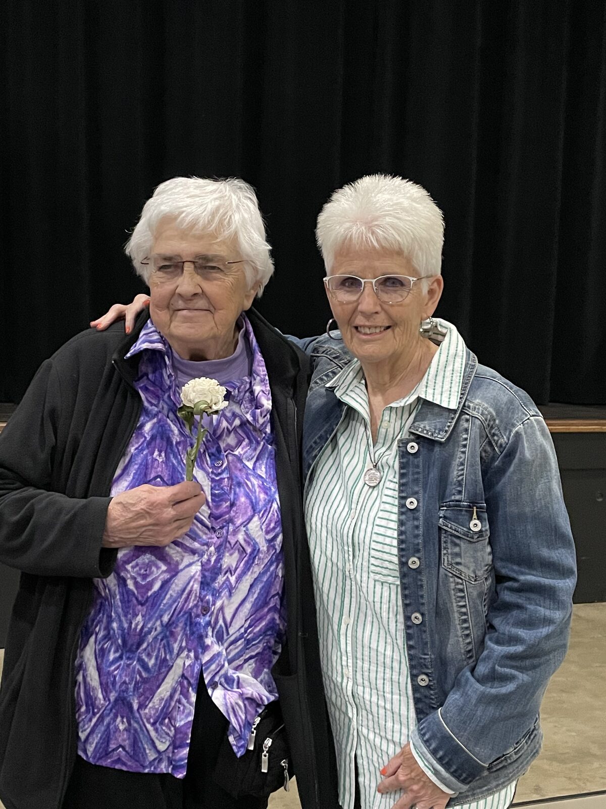 Cindy with civil rights Freedom Rider Joan Browning
